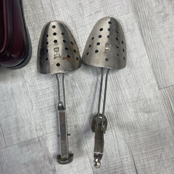 EUC G.H. Bass Weejuns Men’s 8.5 B Logan Loafers Burgundy Leather Casual Preppy G - Picture 9 of 12